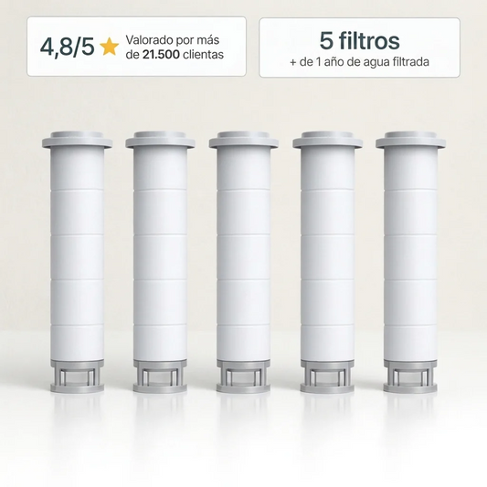 Pack de 5 Filtros Pro Ecoozonic™